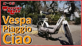 Vespa Piaggio Ciao 1980 - Warrior En Moto - Motovlog 43