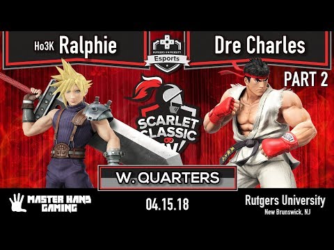 Scarlet Classic IV - Ho3K | Ralphie (Cloud) vs Dre Charles (Ryu, Sheik) - Winner's Quarters (part2)