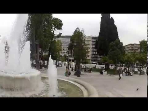 Афины. Греция. На площади Синтагма (Конституции). GoPro 