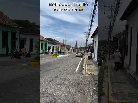🇻🇪 BETIJOQUE in walk mode, VENEZUELA #virtualtour #betijoque #trujillo #venezuela