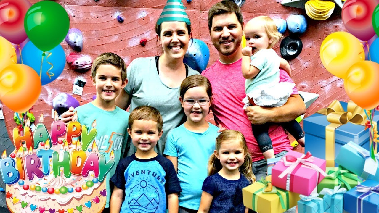 🎂BIRTHDAY ROCK CLIMBING!!!