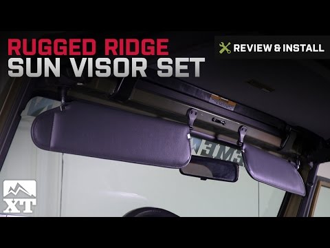 Jeep Wrangler Rugged Ridge Sunvisor Set (97-02 TJ) Review & Install