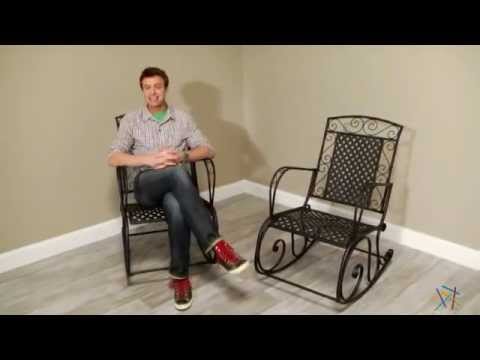 Review of Brighton Iron Rocking Chair