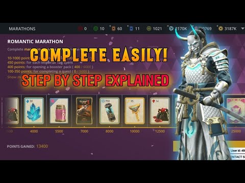 Shadow Fight 3: How to Compete Romantic Marathon Easily & Unlock Dote. Lunar festival event