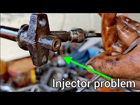 How to diesel engine denso original nozzles fitting and pressure setting - p59 nozzles 14b engine