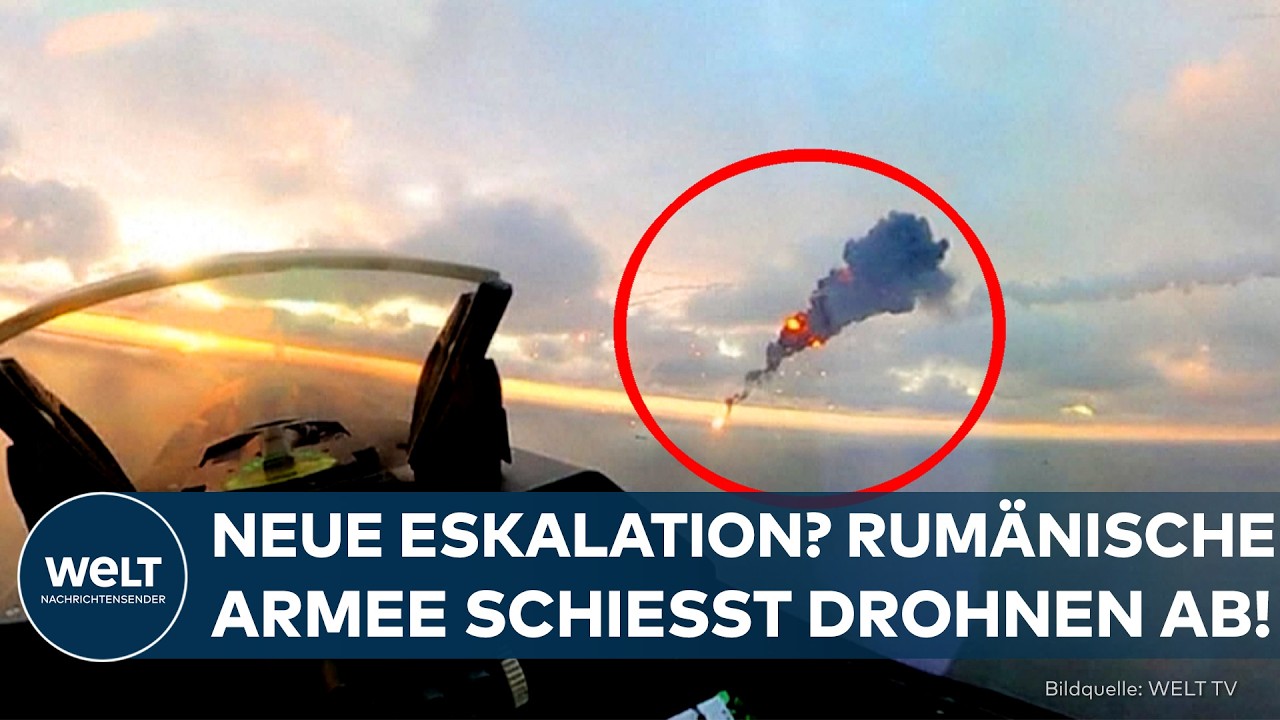 SPANNUNG AM SCHWARZEN MEER: Rumänische Armee meldet Abschuss von zwei Drohnen des russischen Typs!