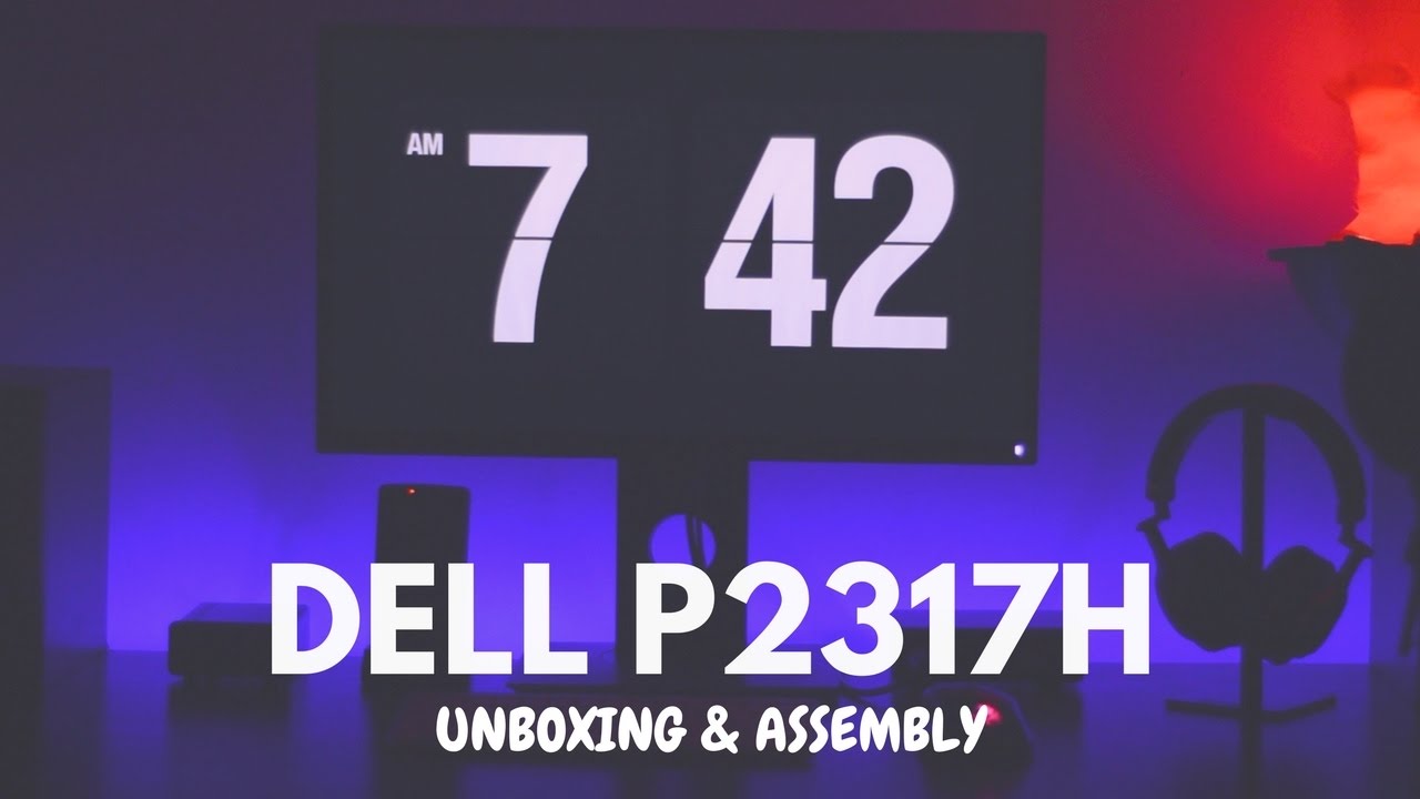Монитор DELL 23" P2317H черный