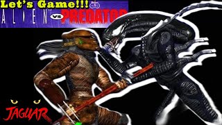Let's Game!!! Alien vs Predator | Atari Jaguar