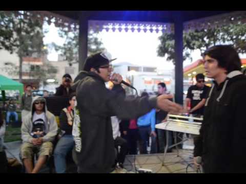 ENZO & JAIR vs 2MC´s - Monterrico Hip hop 2vs2 2016