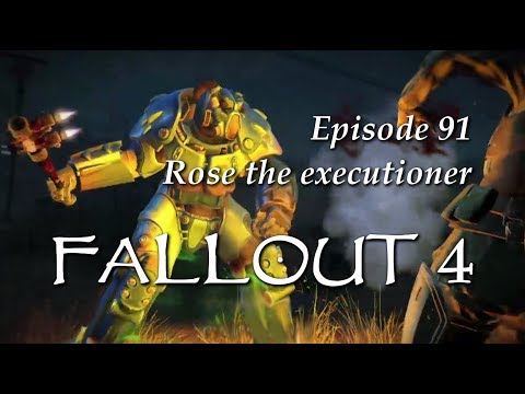 Fallout 4 ep91 Rose the executioner PS4 no mods