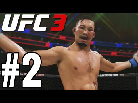 UFC 3 Career Mode Walkthrough Part 2 - UFC DEBUT!
