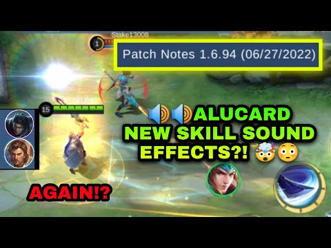 Alucard Got NEW SOUND EFFECTS!?😳 Original Server NEW Update MLBB