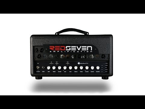 Redseven Duality 50 with 2x12” Cabinet  and FS-7 foot switch Excellent Shape! image 11