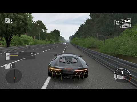 Forza 7 Drag race: Lamborghini Centenario vs Aventador SV