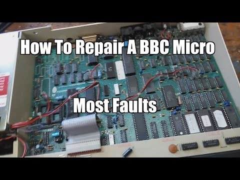 How To Repair A BBC Micro - Most Faults (BBC Repair, Keyboard Repair, Faulty Keys)