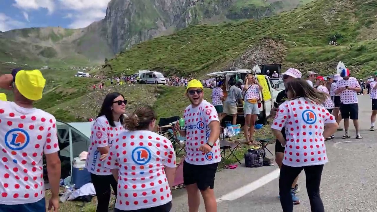 Tour de France moment - Tourmalet party