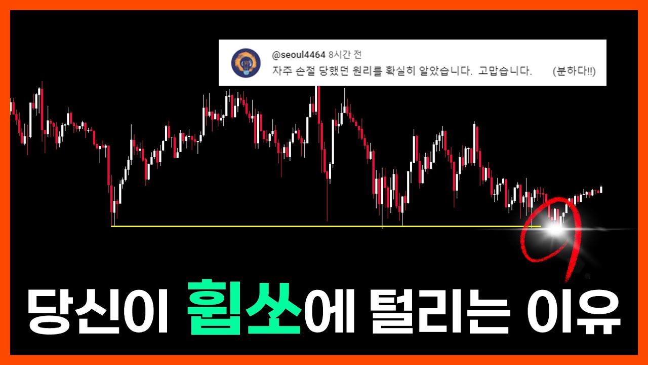 《차트꿀팁》지긋지긋한 휩쏘! 원리를 알면 안 당합니다. [Liquidity Engineering]