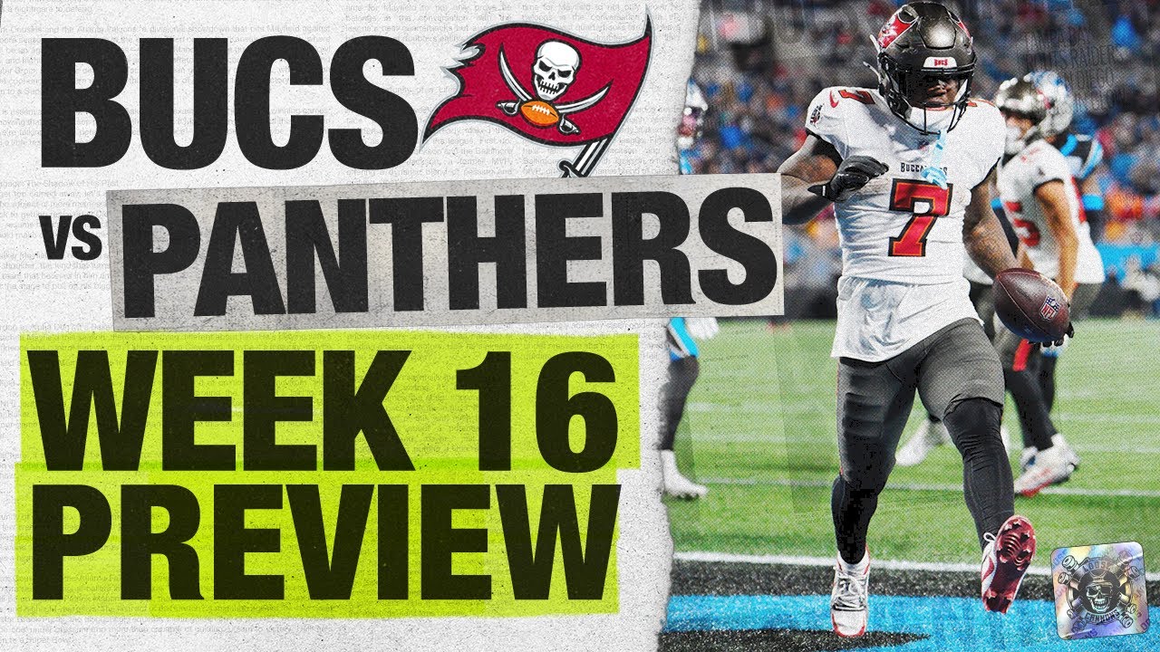 Bucs vs Panthers, Week 16 Preview