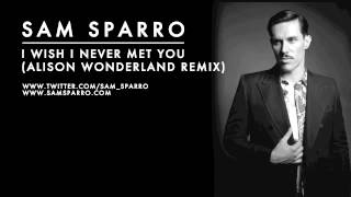 Sam Sparro - I WIsh I Never Met You (Alison Wonderland remix)