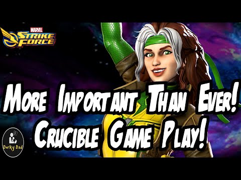 Cosmic Crucible Gameplay - Battling To Stay In The Masters Tier P. 1/3! - Marvel Strike Force