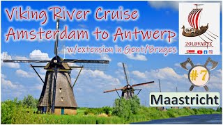 Viking River Cruise Video #7 - Amsterdam to Antwerp 10/3/2023 - Maastricht