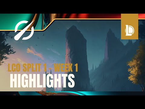 LCO 2024 Split 1 - Week 1 Highlights