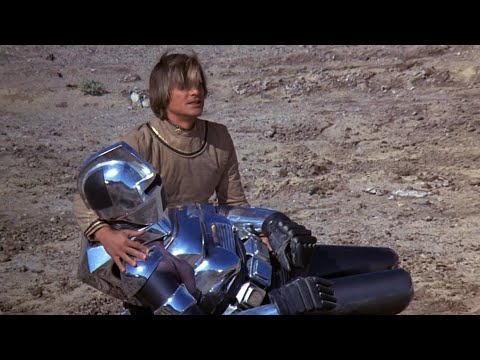 Galactica 1980 | Scenes from "The Return of Starbuck" | Cy saves Starbuck from the Cylons |