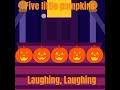 Five little pumpkins.#kidslearning #shortvideo #rhymes #shortvideo