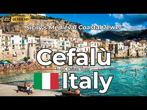 🇮🇹 Coastal Drive: Cefalù, Italy | 4K Driving Tour Through Sicily’s Hidden Jewel