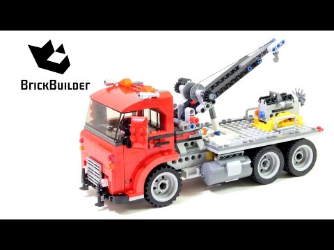 Vidéo LEGO Creator 7347 : Le camion dépanneur