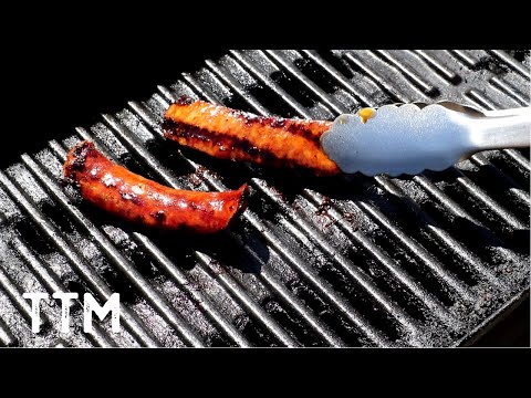 How to Grill Linguica Sausage ~ Easy Cooking