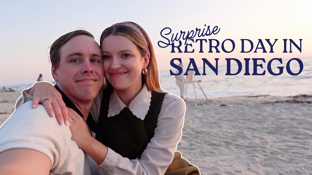 VLOG: come on a surprise 1960's san diego day with me :,)