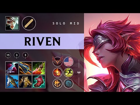 Riven Mid vs Kassadin - NA Grandmaster Patch 25.23