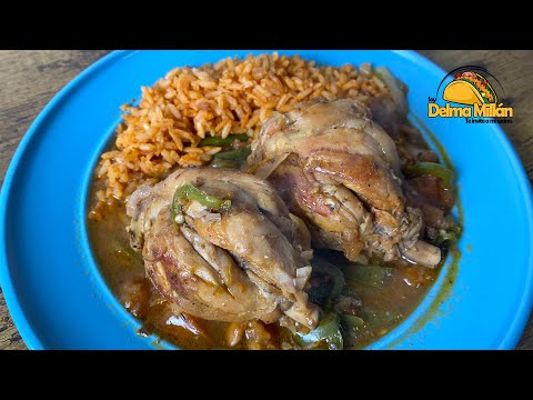 COMO HACER POLLO FRITO A LA MEXICANA | POLLO EN SALSA RANCHERA | FACIL Y RAPIDO
