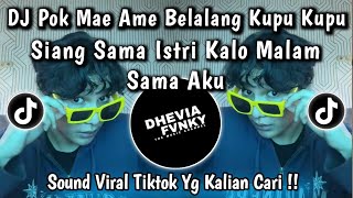 Download lagu DJ POK AME AME X GARAM CINA • FUNKOT POK AME AME SIANG SAMA ISTRI KALO MALAM SAMA AKU VIRAL TITKOK ! mp3