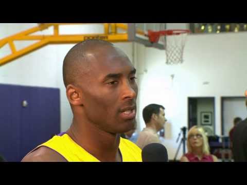 Kobe Bryant Discusses Recovery from Injury