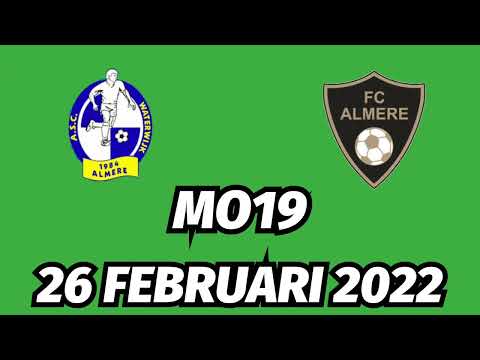 ASC Waterwijk MO19 - FC Almere MO19