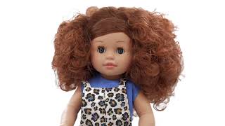 Realistická panenka Becca v květovaných lacláčích  od f. Paola Reina 