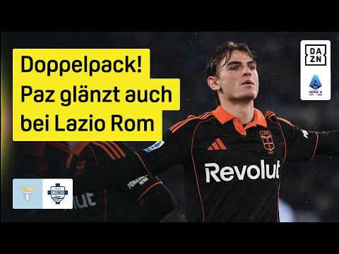 Lazio Rom - Como | 21. Spieltag | Serie A | DAZN Highlights