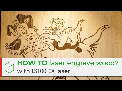 Dia 15–Laserkaiverruskone LS100EX CO2  40W  610x305mm (video)