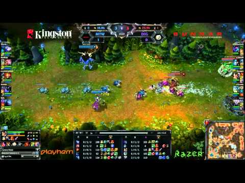 Solomid NA Invitationals #1 - MTW.na vs. Digitas (Game 2)