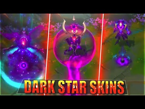 DARK COSMIC JHIN, DARK STAR KARMA & DARK STAR SHACO New Skins Preview - League of Legends