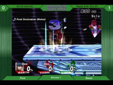 Clash Before Apex: SSBB Doubles: Mr.Eric & Raptor (R) vs Clx & Jshat (G)