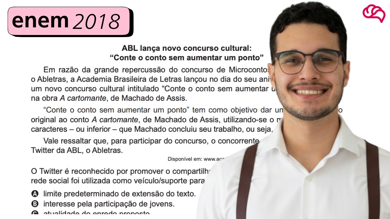 Resolução em Vídeo — Questão 40 ENEM 2018