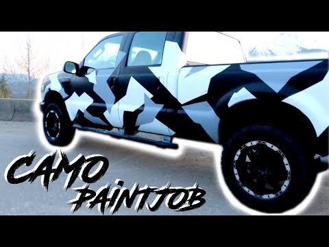 (HOW TO CAMO PAINT!)