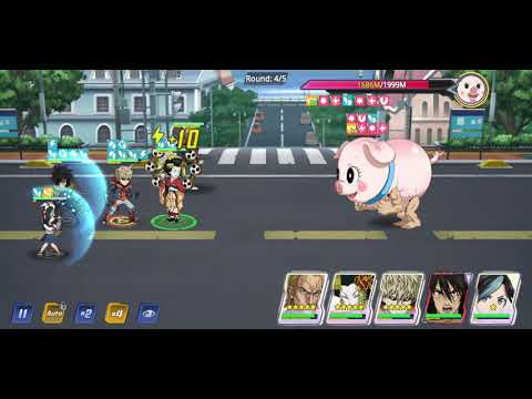 3800Mil DAMAGE Swine Coffer Boss Battle - One Punch Man: Road To Hero 2.0