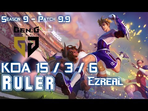 Gen Ruler EZREAL vs KAI'SA ADC - Patch 9.9 KR Ranked