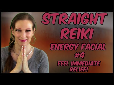 Reiki Energy Facial l Allergy- Cold + Flu Symptoms l Eyes Sinus Jaw + Neck Tension Release