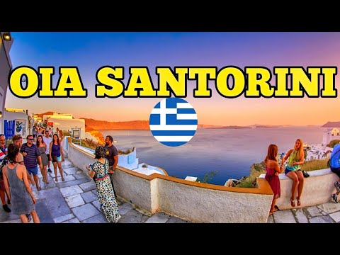 Oia, Santorini Evening Sunset Walk