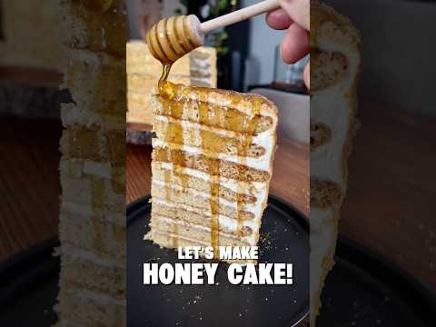 Honey Cake Recipe 🍯 🍰 Medovik